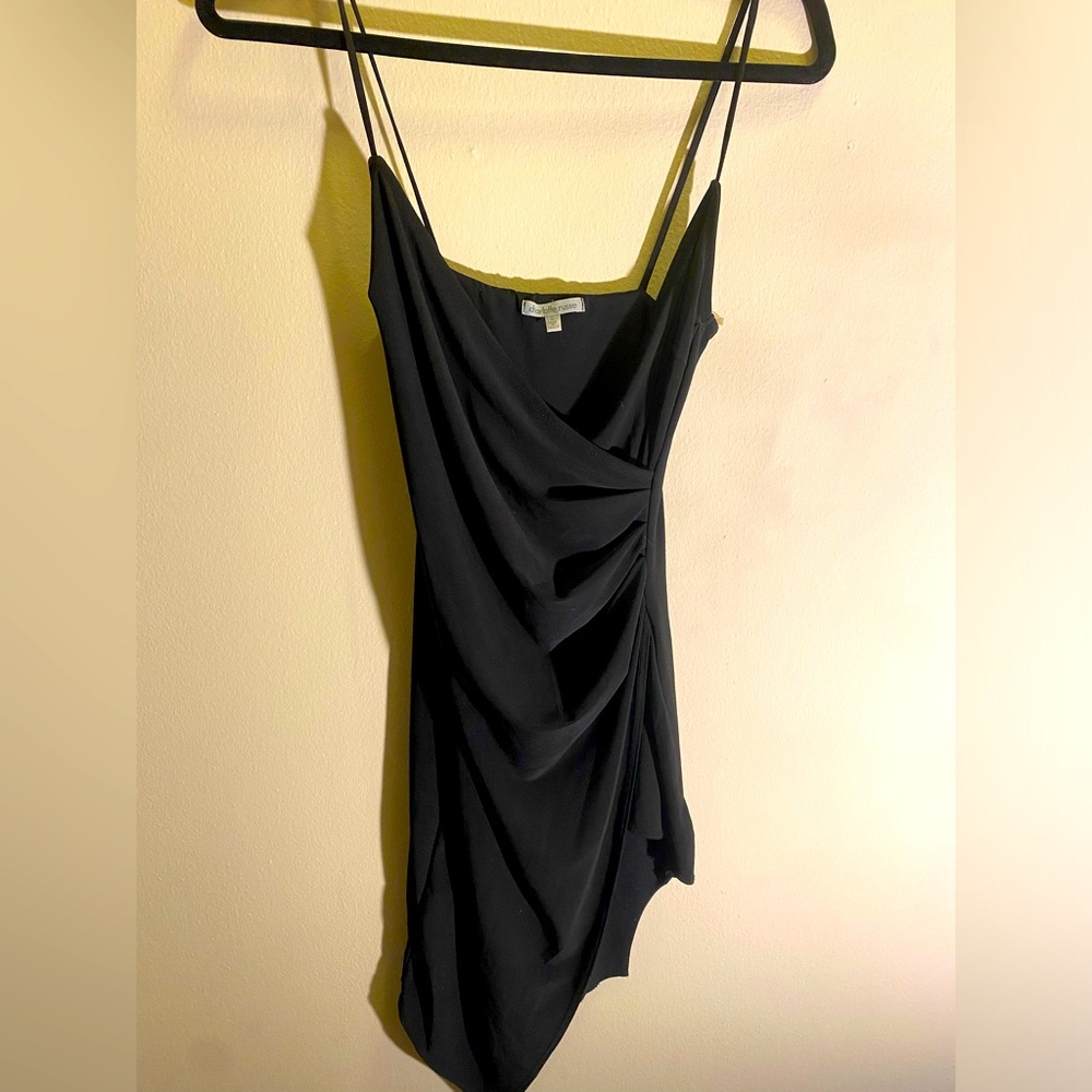 Black mini dress from Charlotte Russe.